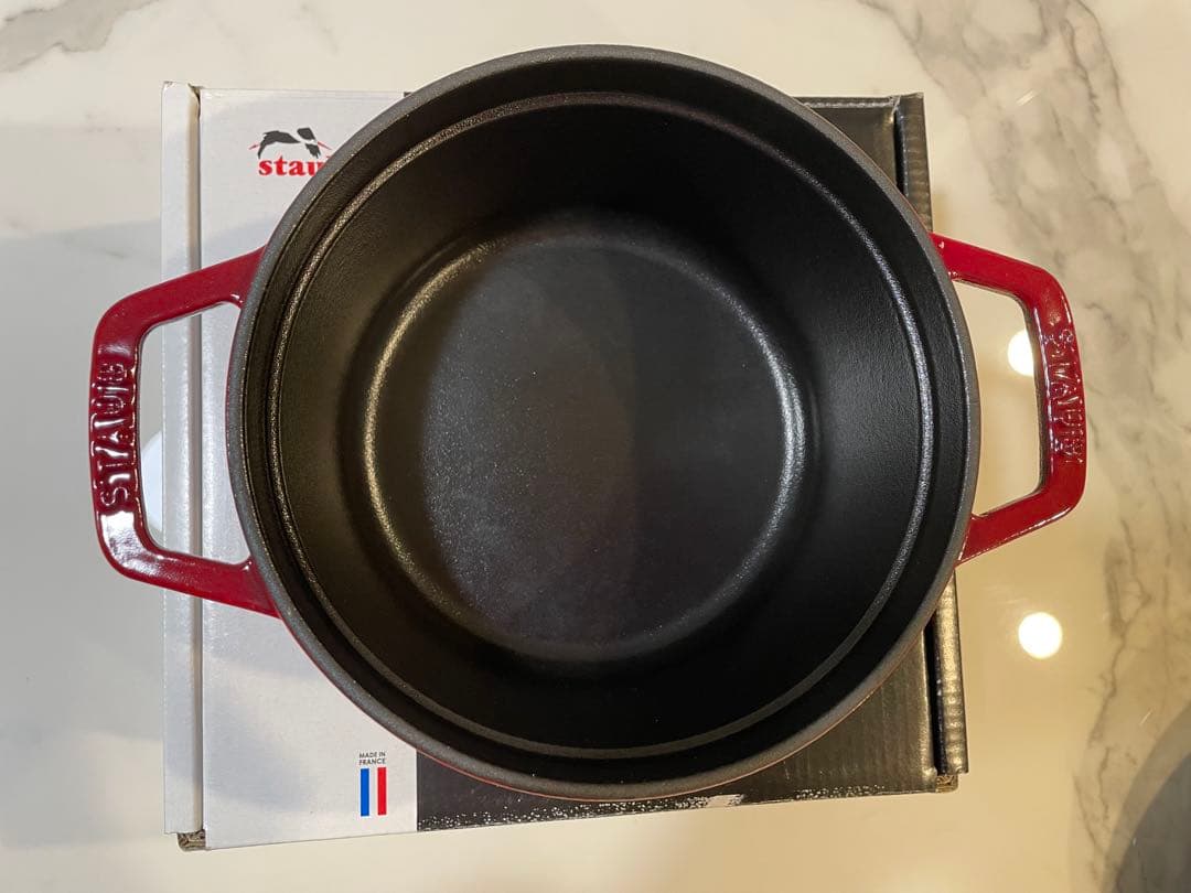 ストウブ ピコココット ラウンド 16cm チェリー