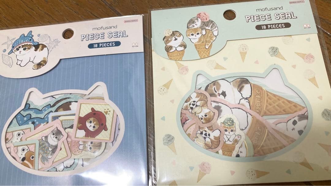 総額14718円！モフサンド文具20点まとめて ペンケース シール サメにゃん