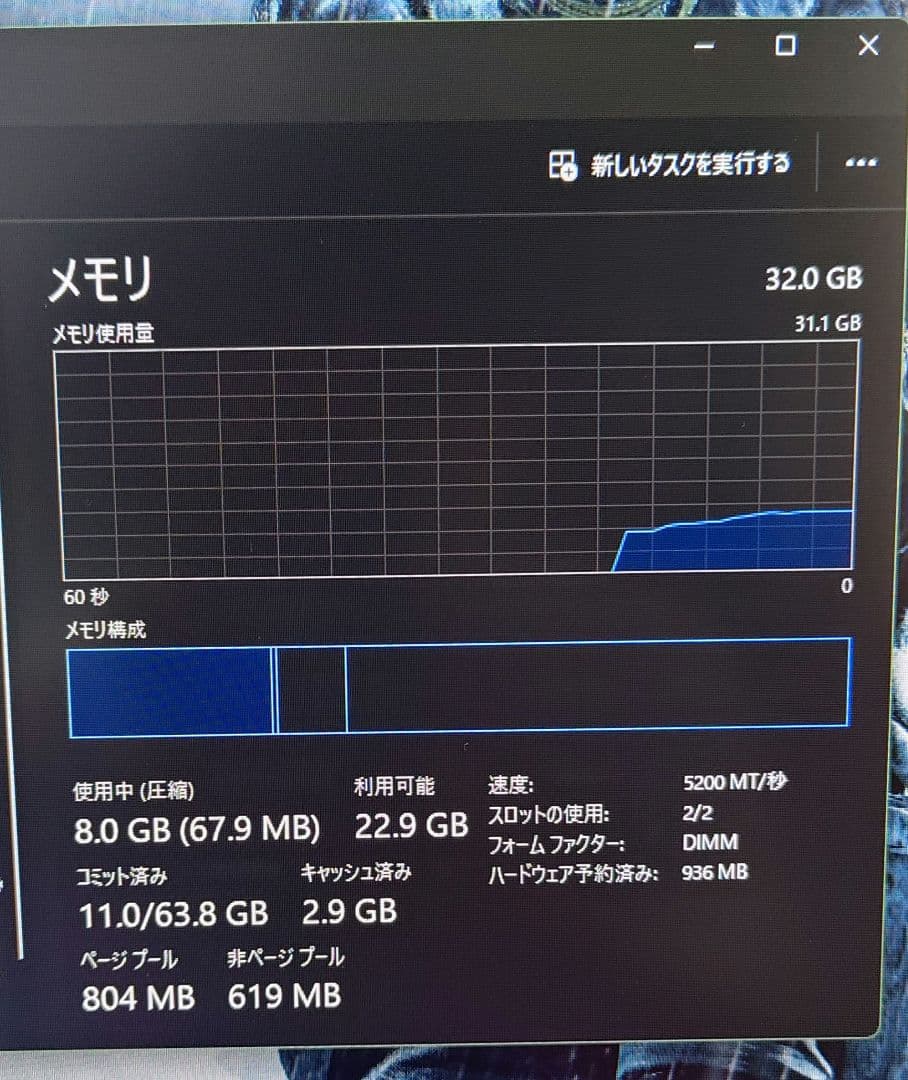 CFD STANDARD DDR5 MEMORY 32GB 16GB×2枚セット
