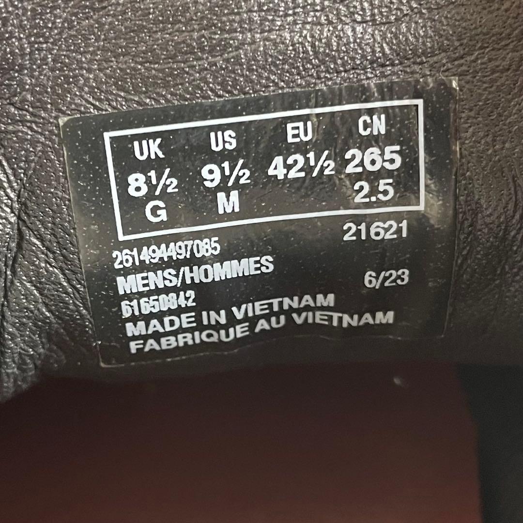 クラークス ワラビー ゴアテックス 黒 スエード 26.5 Vibramソール