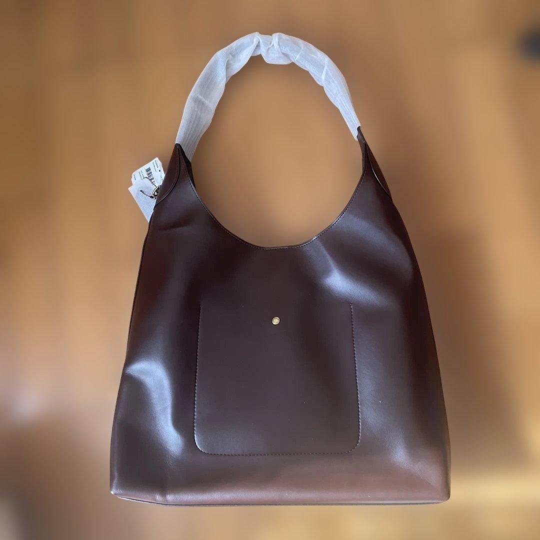 COACH ブルックリンショルダーバッグブラウン39