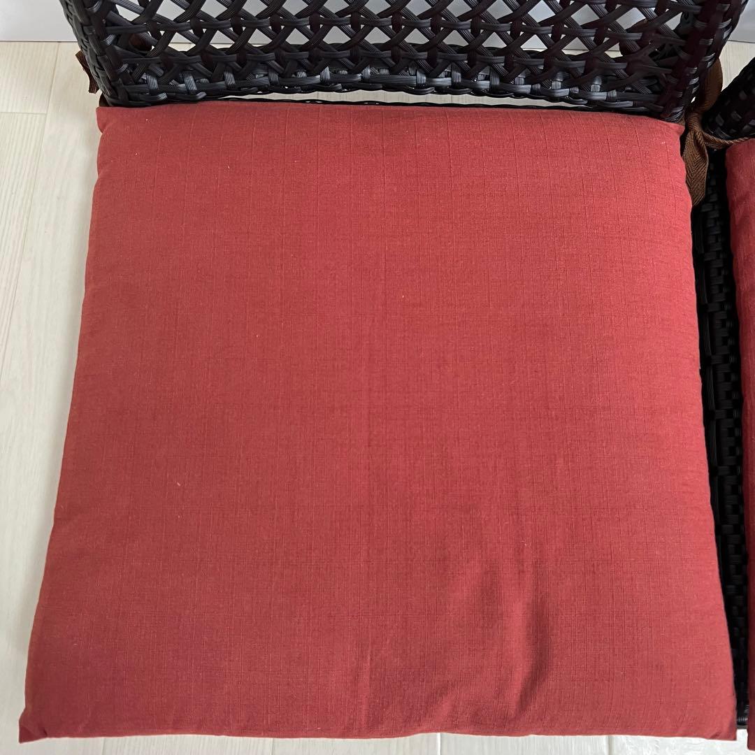 ADAL 雅 クッション付座椅子 4脚 アダル みやび 和風 高級座椅子