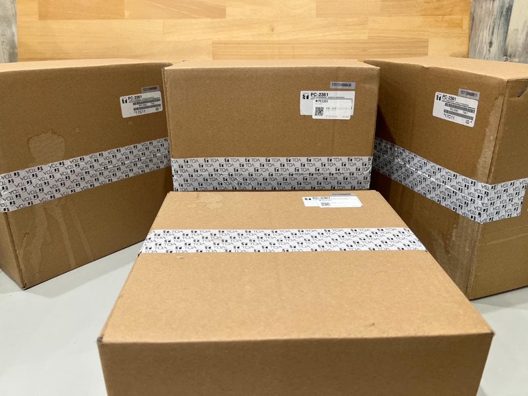 TOA株式会社 天井埋込型スピ－カ－　ＢＧＭ用 PC-2361 ４個セット