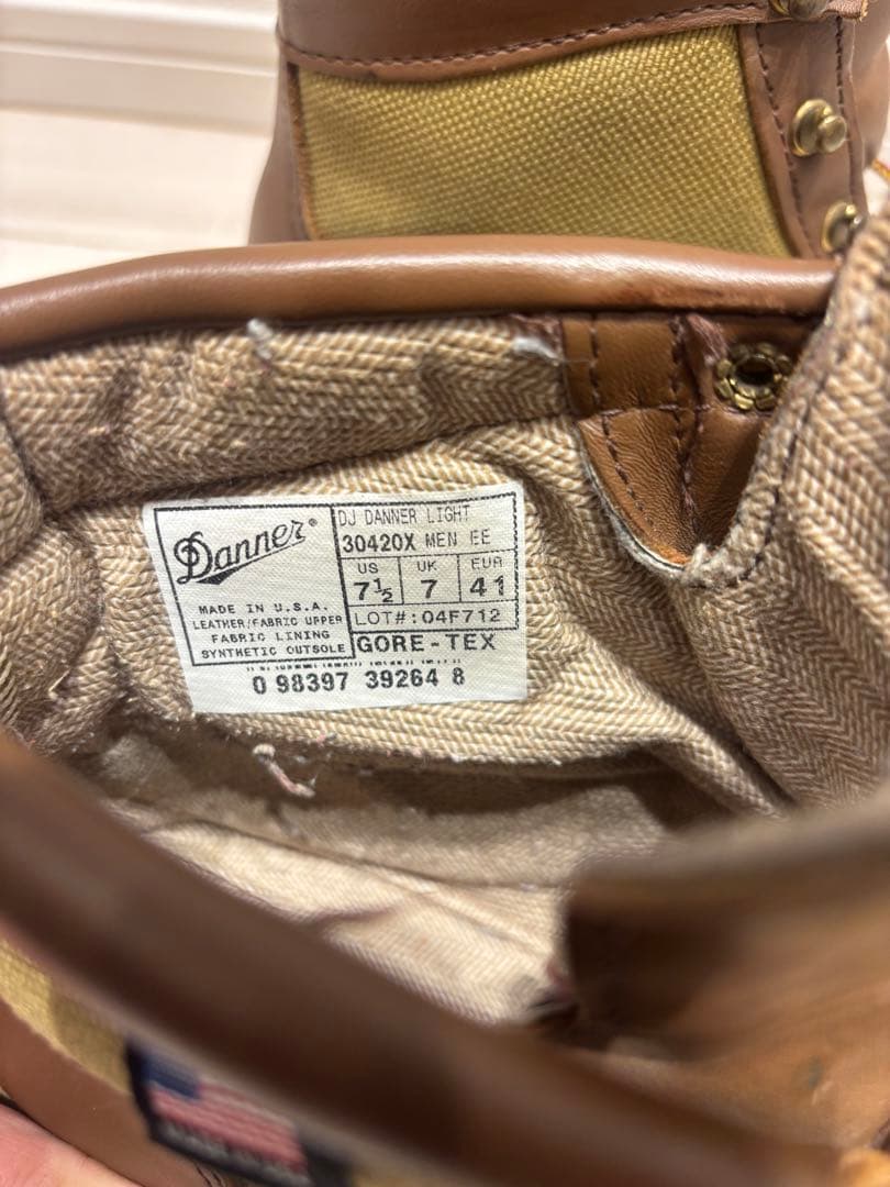 【週末値下げ】ダナーライト　30420 71/2 アメリカ製