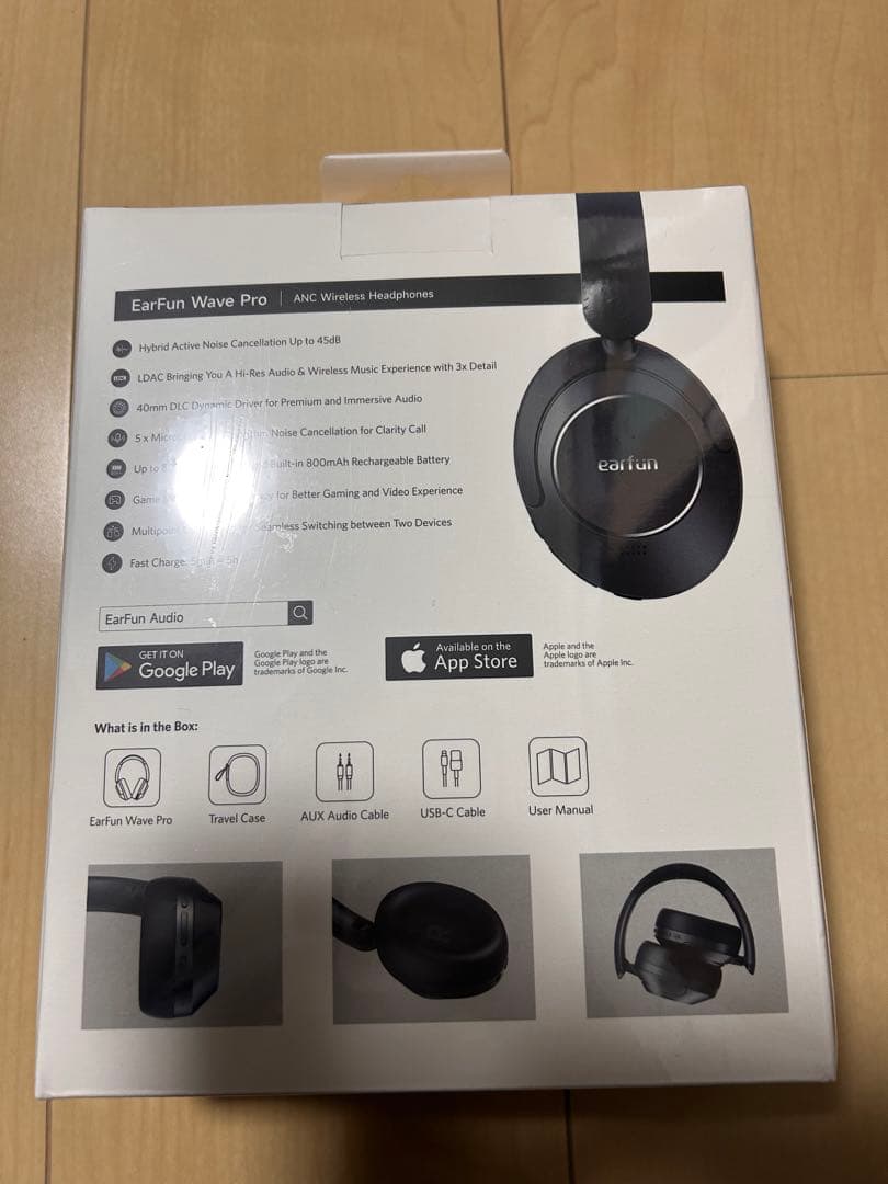 ヘッドホン ワイヤレス ハイゾレ EarFun Wave Pro ANC