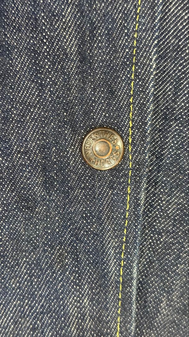 まとめ以外値下げ不可　ネペテンス　牛革　デニム　オーバーオール　サイズM 箱3