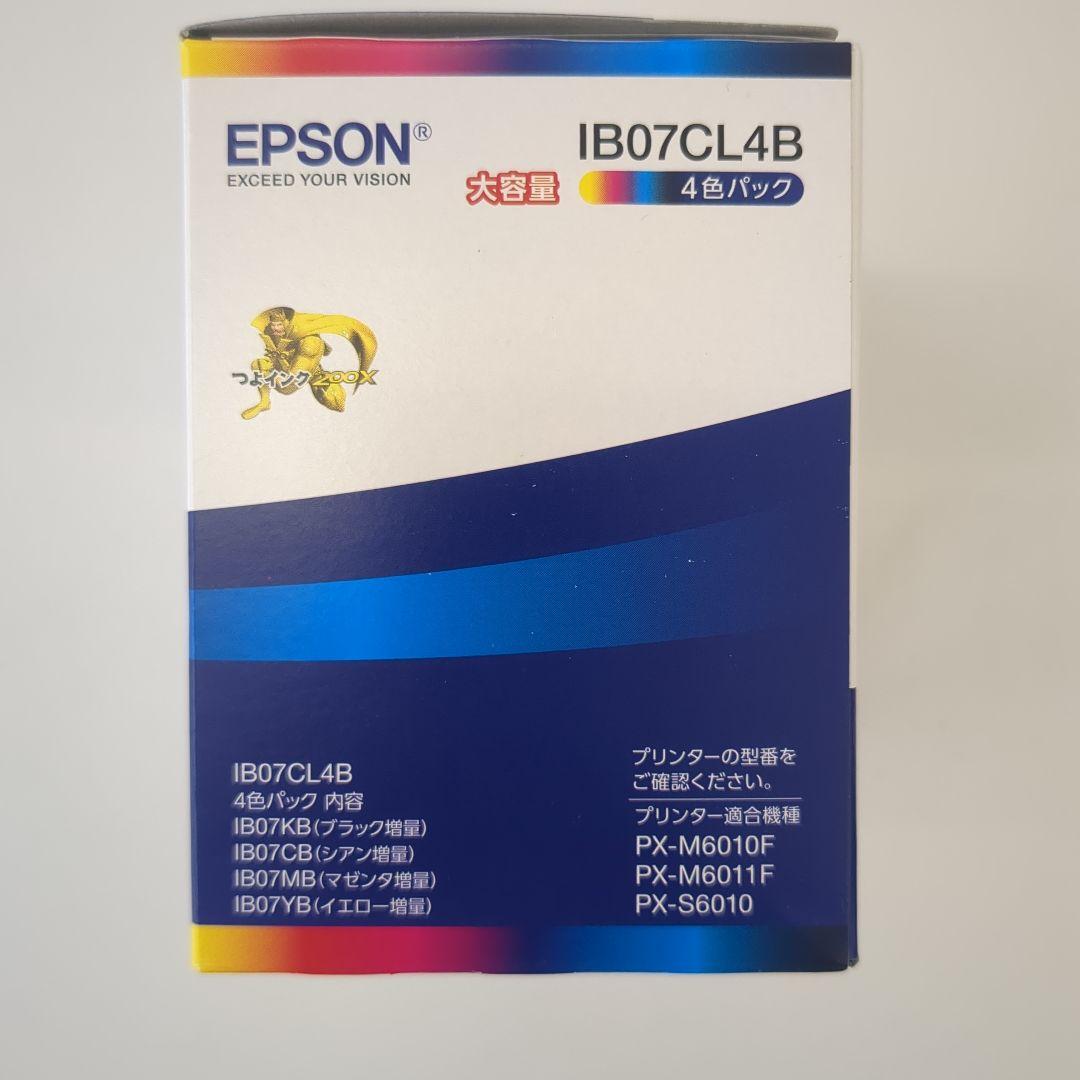 エプソン IB07CL4B インクカートリッジ 4色パック