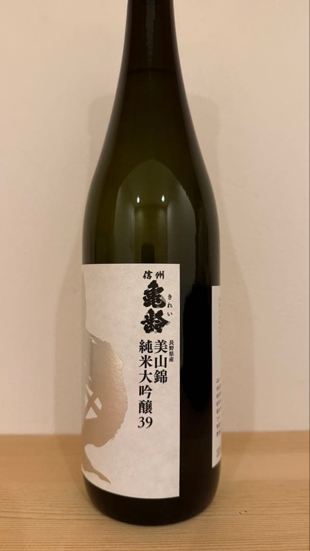 信州亀齢　美山錦　純米大吟醸 銀亀　720ml