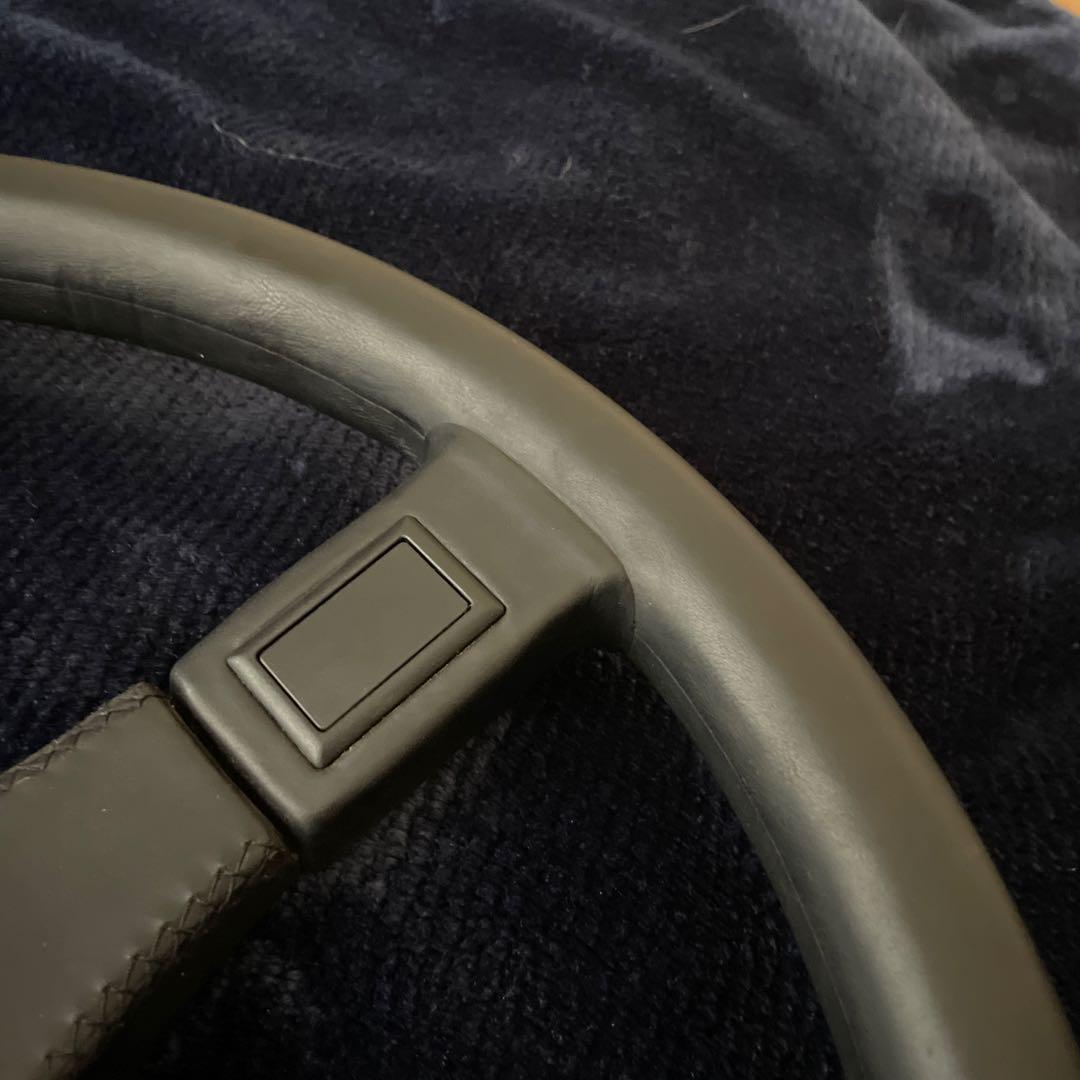 ELEGANZA ステアリング 3本スポーク ブラック　イタリア製