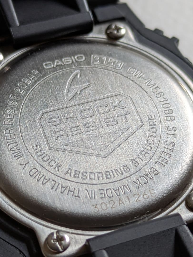 CASIO / G−SHOCK / GW−M5610BB−1JF