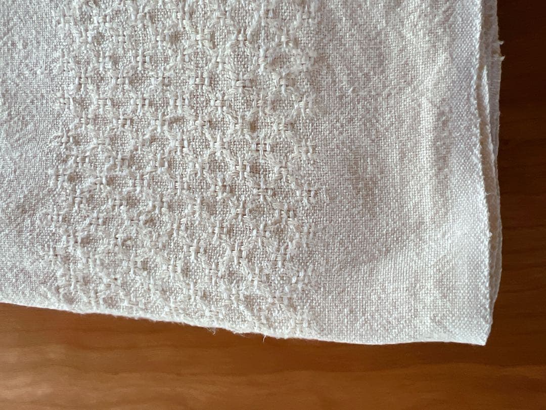 From Sweden＊Vintage 100% linen Cloth・*