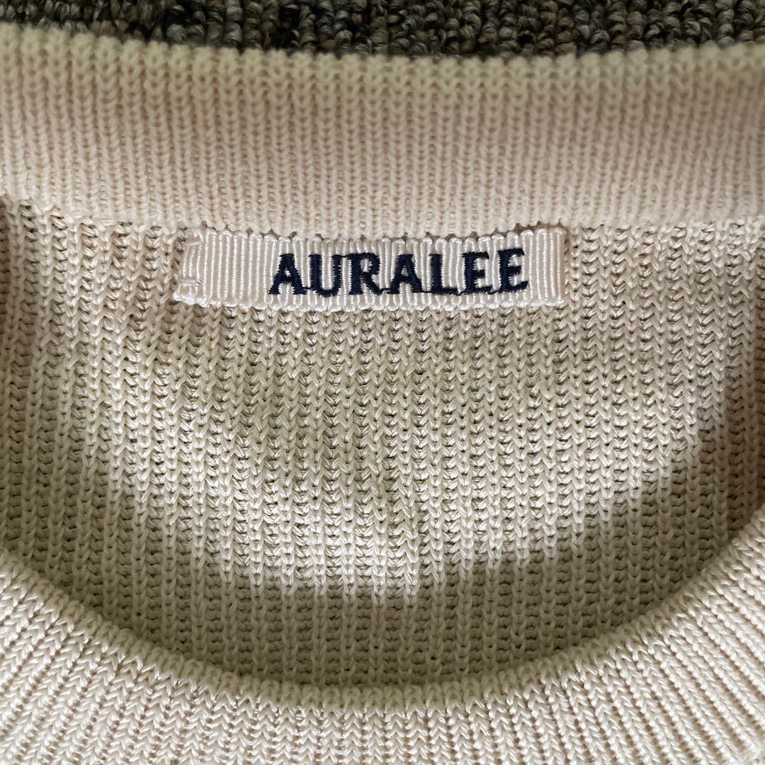 AURALEE オーラリー SUPER HARD TWIST RIB KNIT