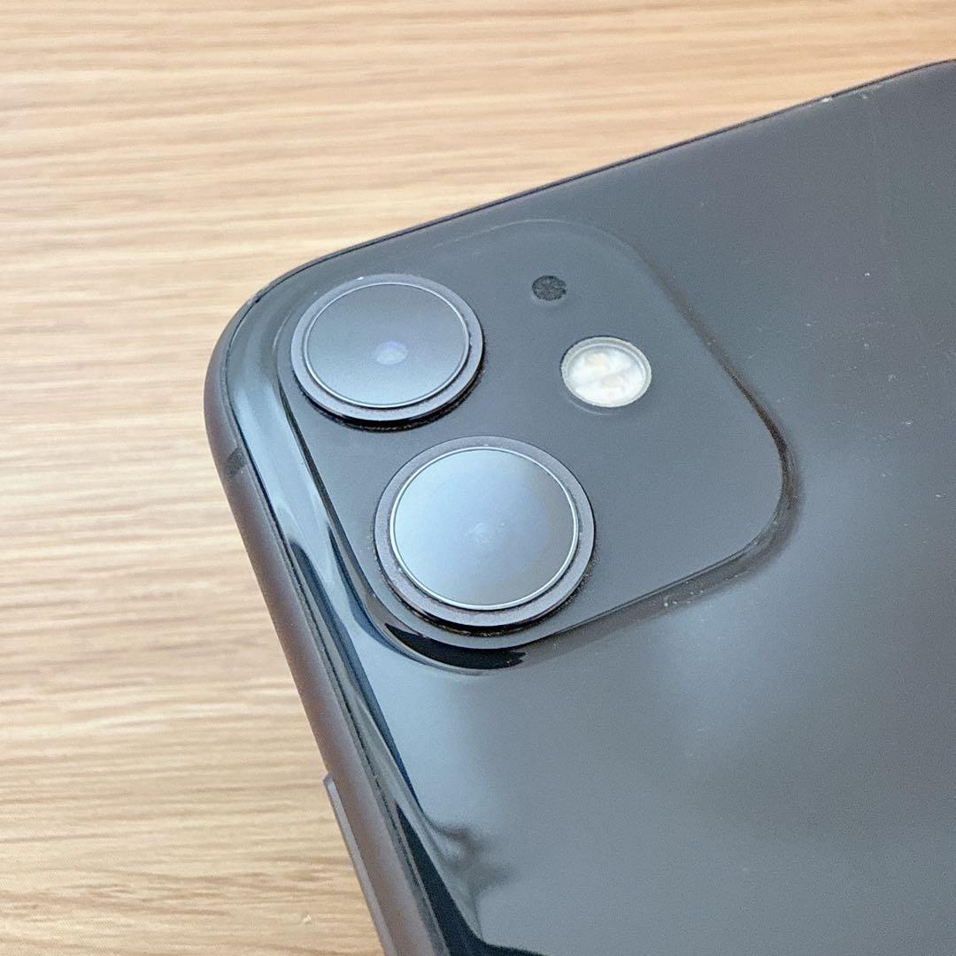 iPhone 11 64GB ブラック SIMフリー バッテリ83%【訳あり】