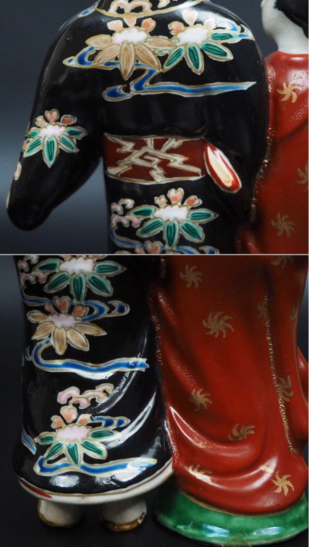 送料無料　里帰り　明治期人形　高さ23ｃｍ★大珍品★