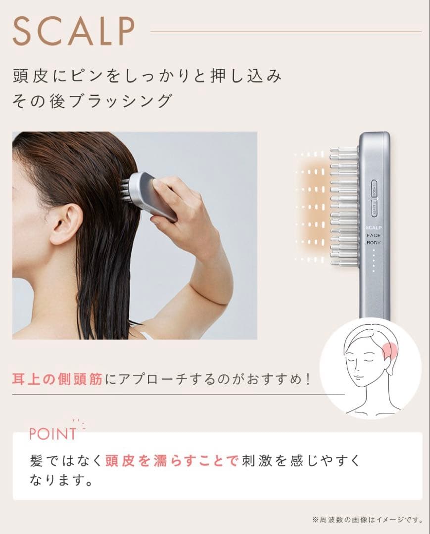 SALONIA 美顔器 SC-002 シルバー 美品