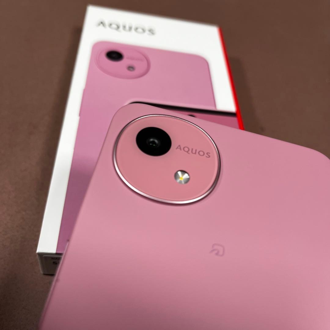 AQUOS wish 5 SH-52F ナデシコピンク