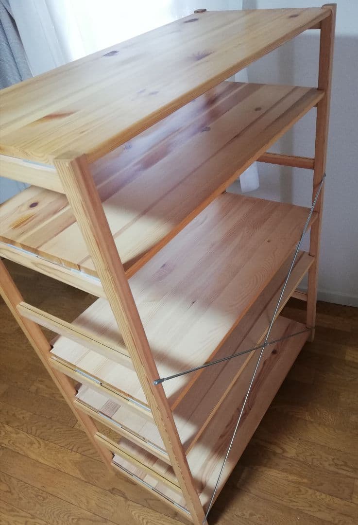 無印良品　パイン材ユニットシェルフ・奥行39.5㎝・幅86㎝ ・高さ120cm