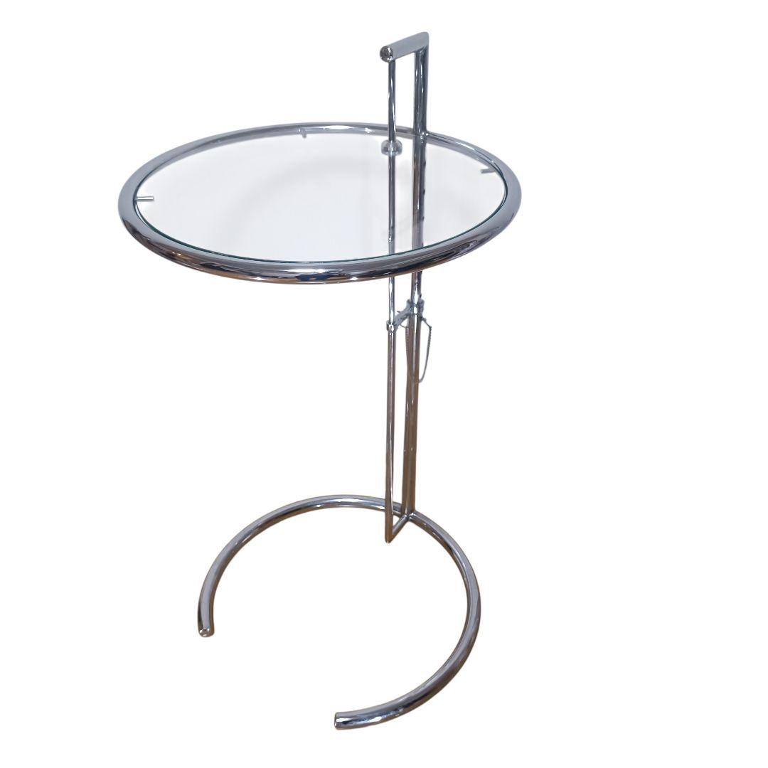 Eileen Gray アイリーングレイ リプロダクト サイドガラステーブル