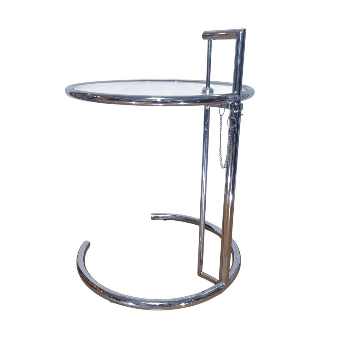 Eileen Gray アイリーングレイ リプロダクト サイドガラステーブル