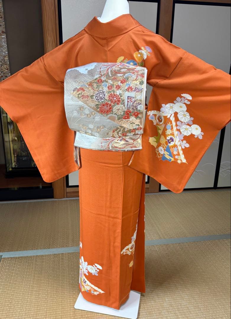 正絹訪問着4点フルセット