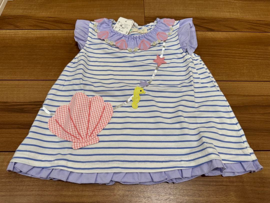 土日限定価格　ベイビーチアー　シェル　セットアップ　90