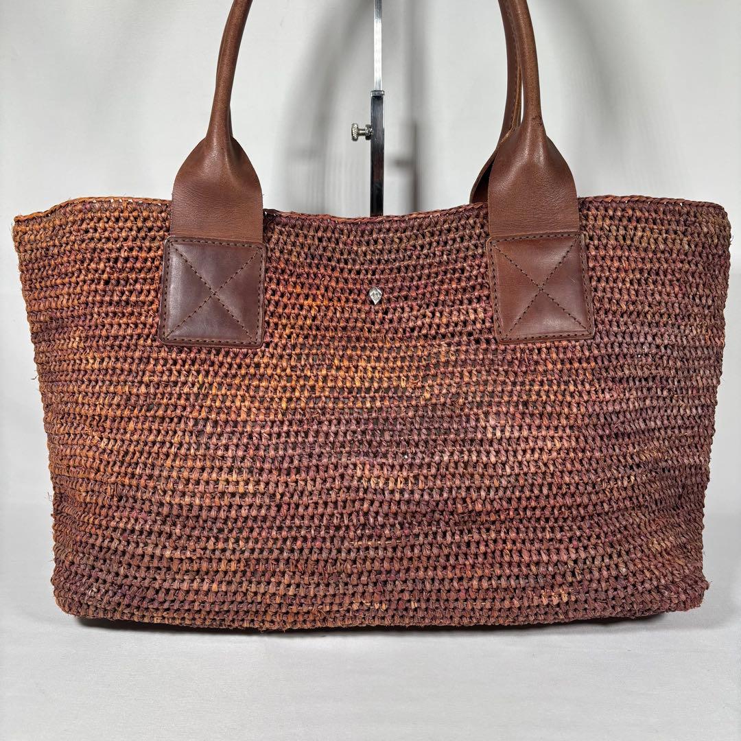 ヘレンカミンスキー トートバッグ ショルダーバッグ かごバッグ ラフィア