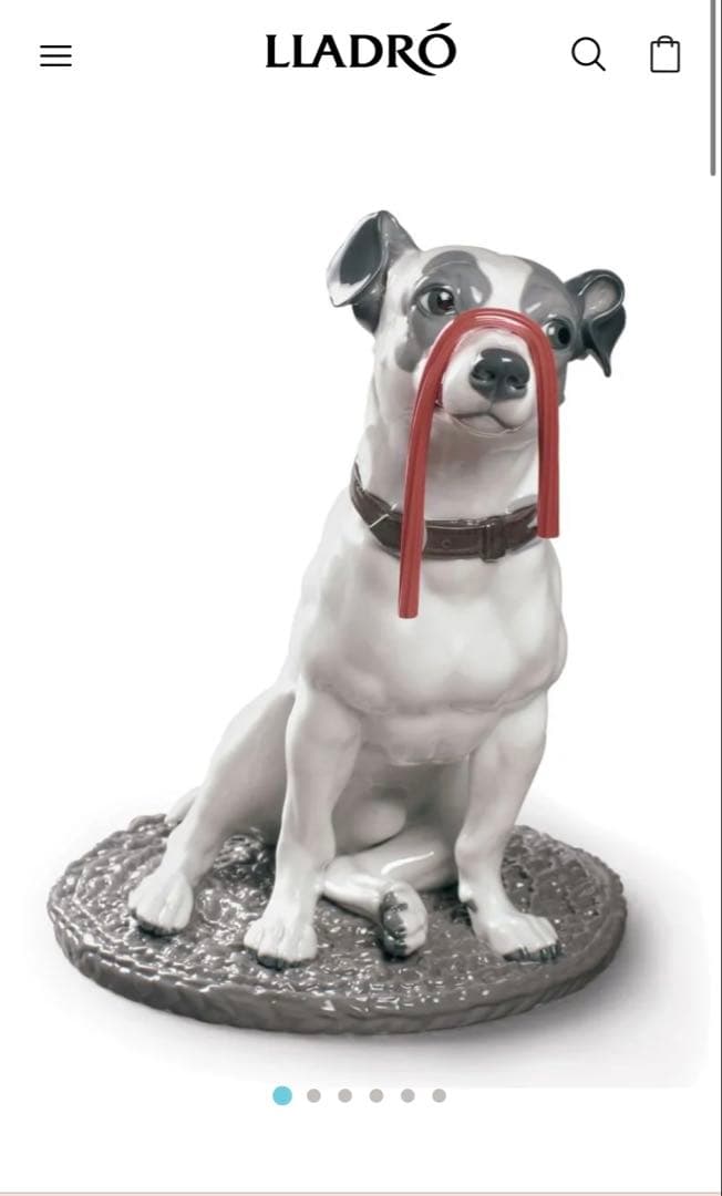 リヤドロ　犬　美品