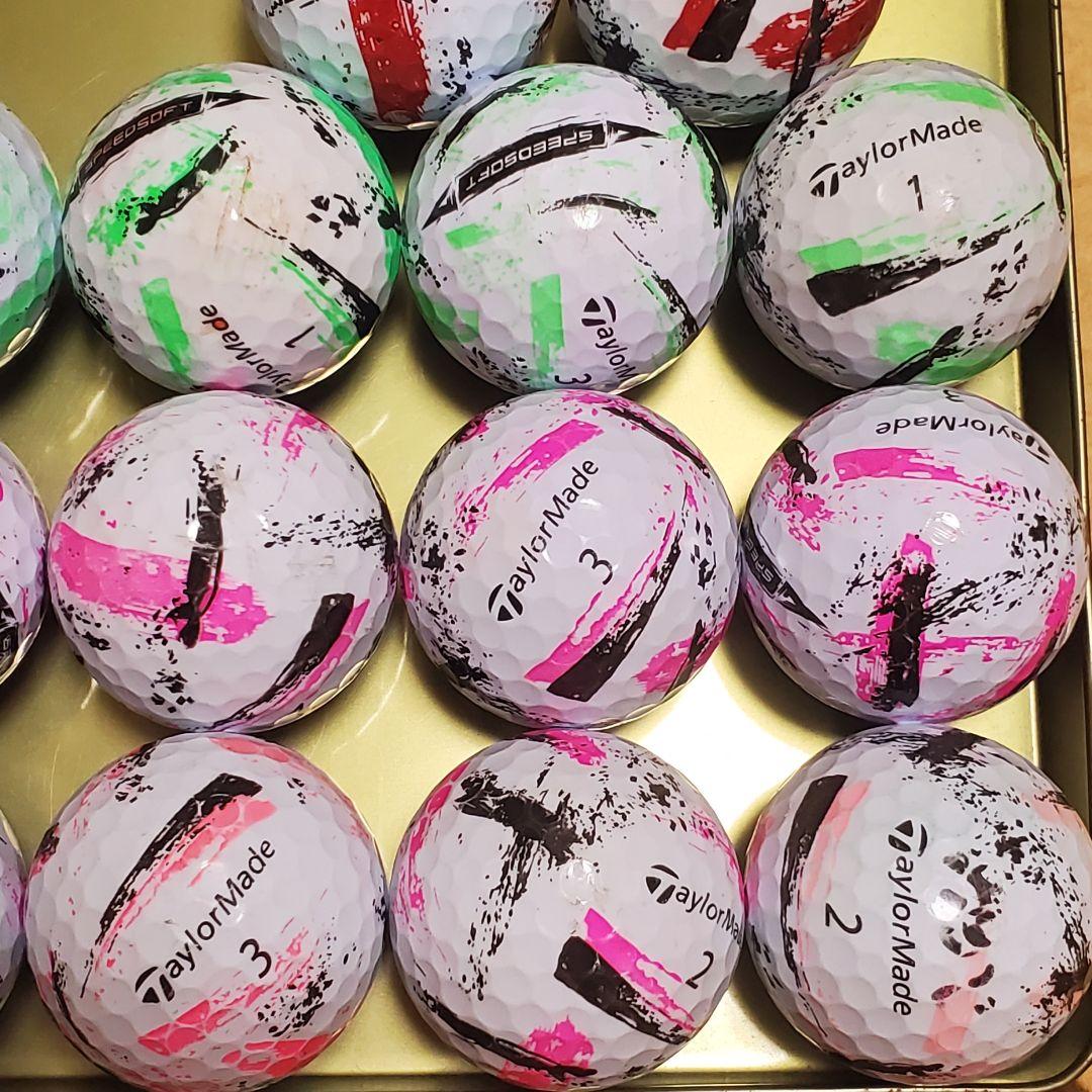 テーラーメイドロストボール年式種類混合 練習用 82個
