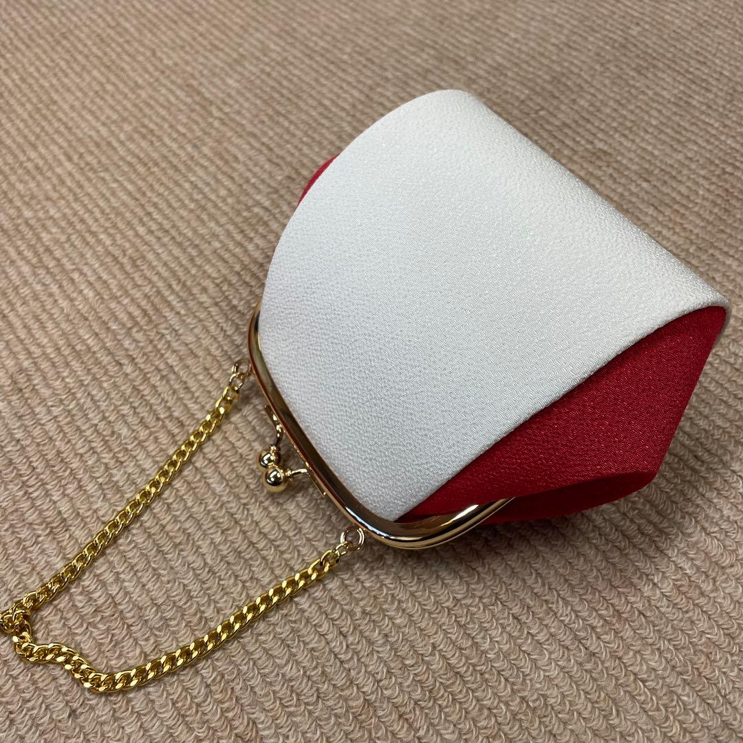 新品 七五三 七歳お祝い はこせこ 筥迫セット 手毬 刺繍 箱迫小物6点セット