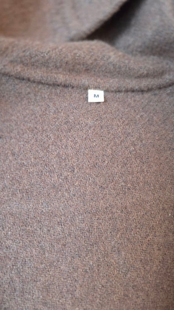 MUJI Labo無印良品 紳士 カシミヤ混ダッフルコート 新品タグ付