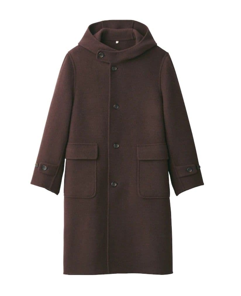 MUJI Labo無印良品 紳士 カシミヤ混ダッフルコート 新品タグ付