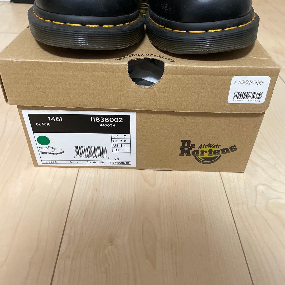 Dr. Martens 1461 ブラック US 10