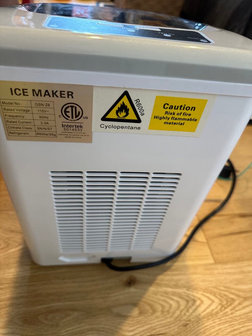 最終値下げ‼️家庭用製氷機　最速製氷