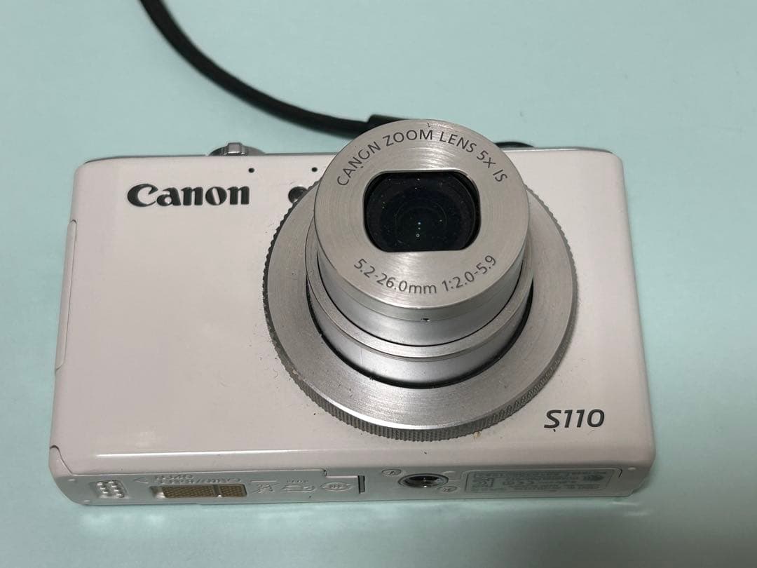 Canon S110 ホワイト コンパクトデジタルカメラ