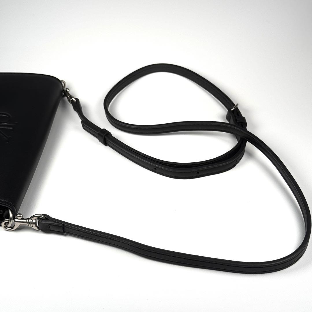 新品未使用   ショルダーバッグ ウォレット CKロゴ