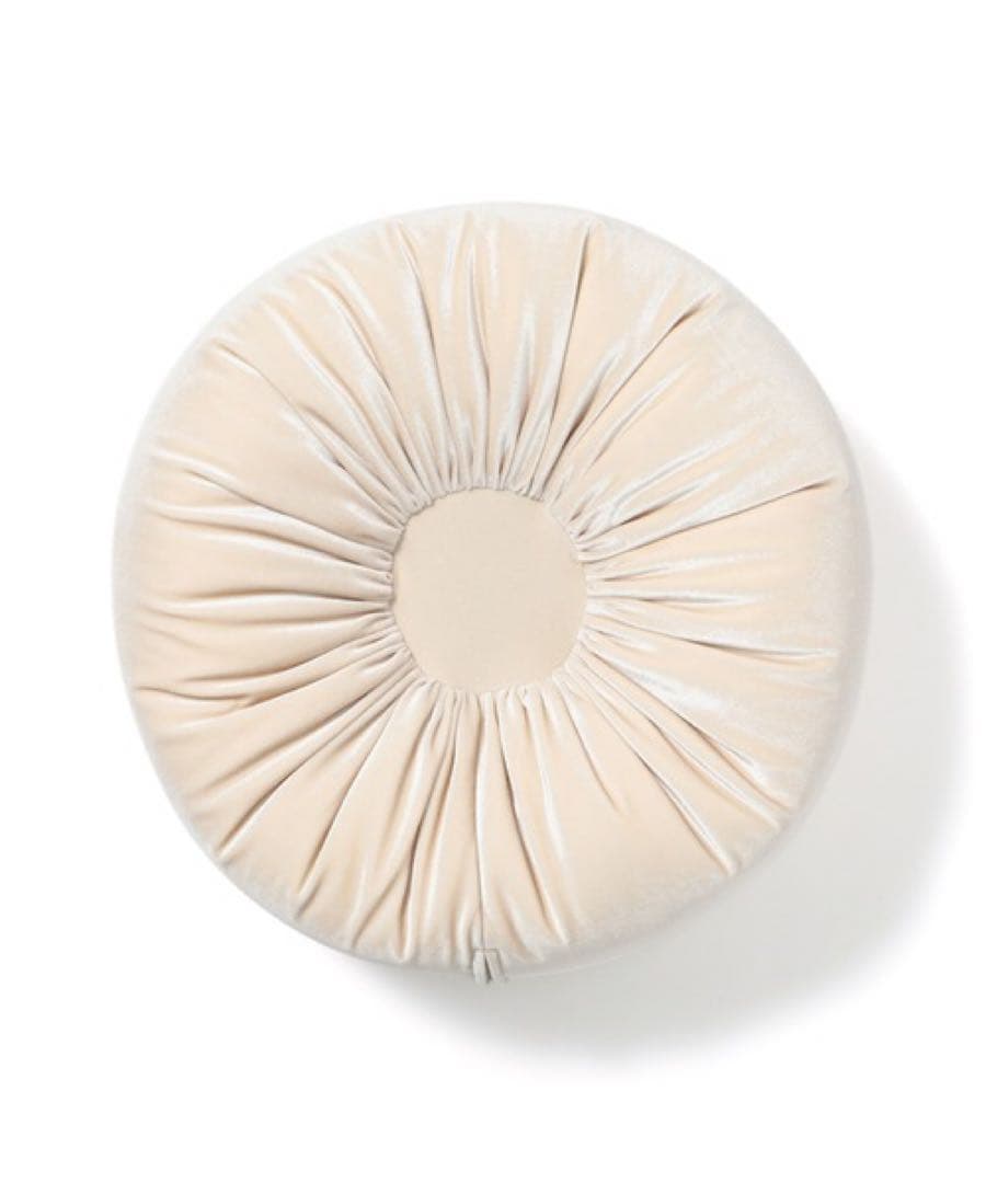 プレジール フロアクッション φ500 ライトベージュ　2個