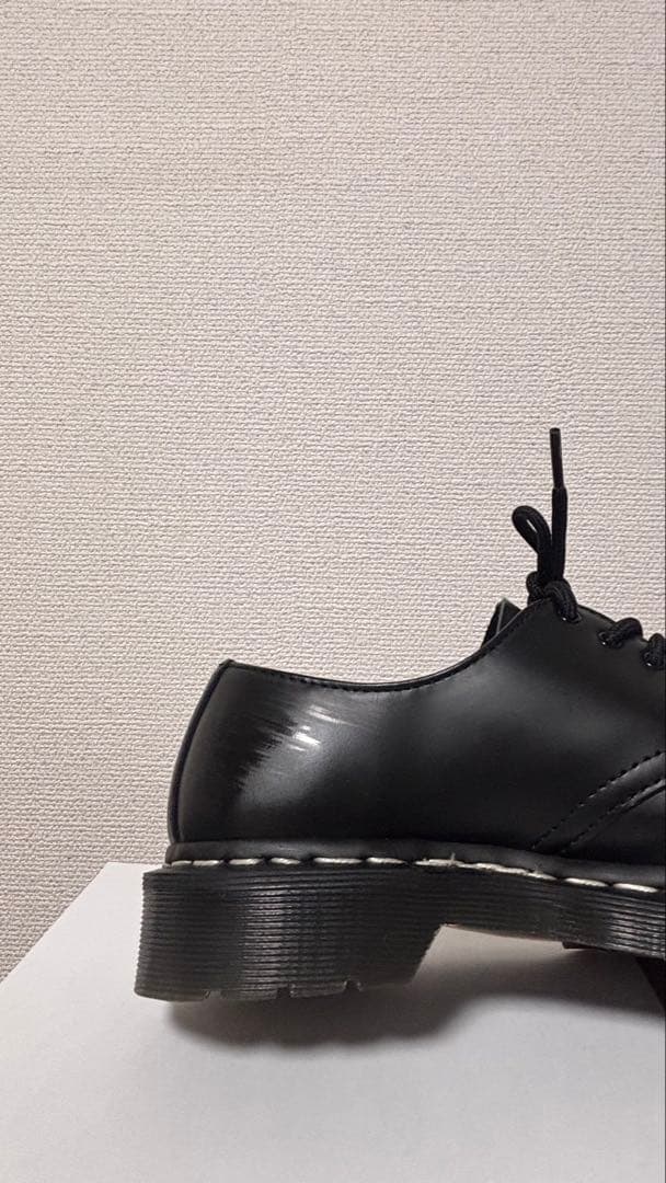 ドクターマーチン ホワイトステッチ 3ホール シューズ　24センチ