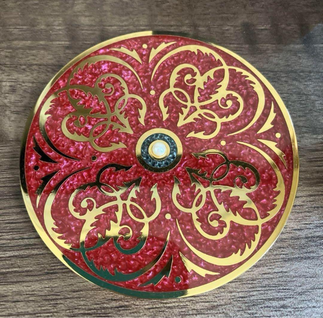 【美品】MIKIMOTO ミキモト ジュエリーケース クリスタルラッカー 赤