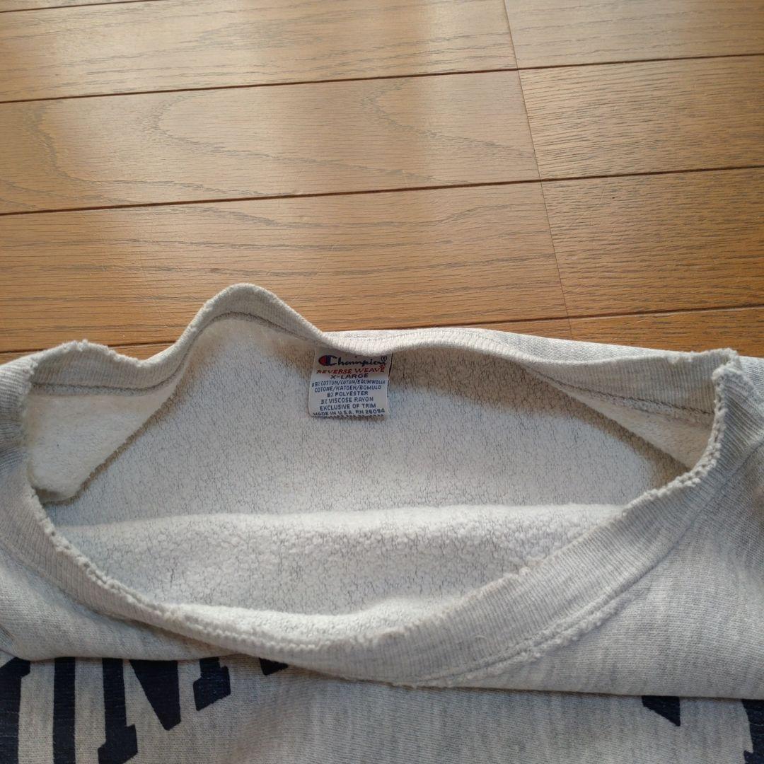 オ*ウ様 リバースウィーブ スウェット 90s usa製 刺繍タグ