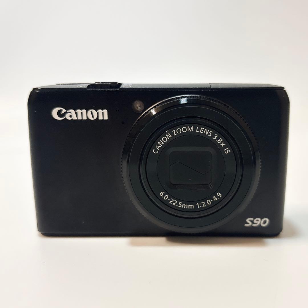 ✨良品✨ キャノン PowerShot S90 コンデジ デジカメ 付属品完備
