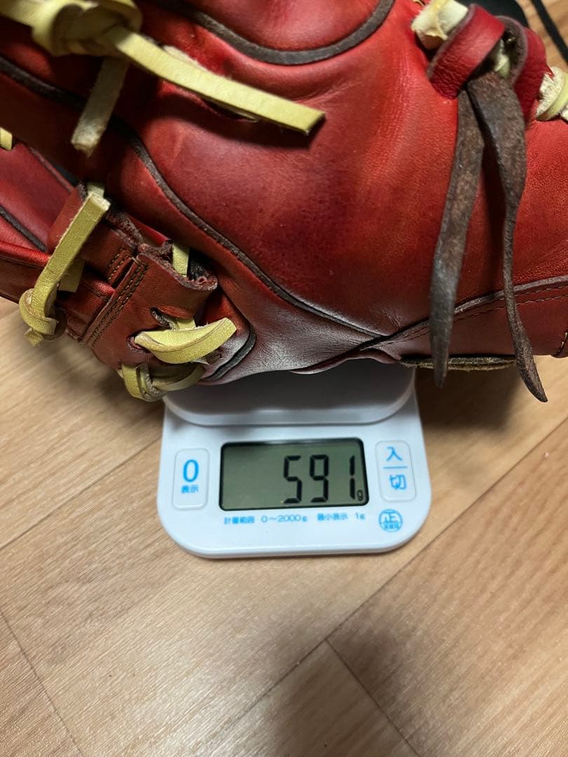 ウィルソンスタッフ デュアル 硬式内野手用86型 Eオレンジ×キャメル