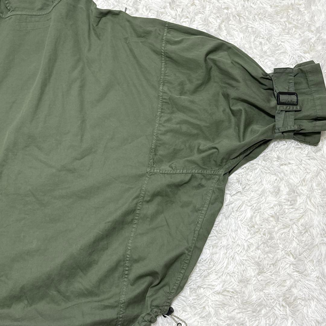 mercibeaucoup, ドルマンスリーブ　アウター　ジャンパー　カーキ