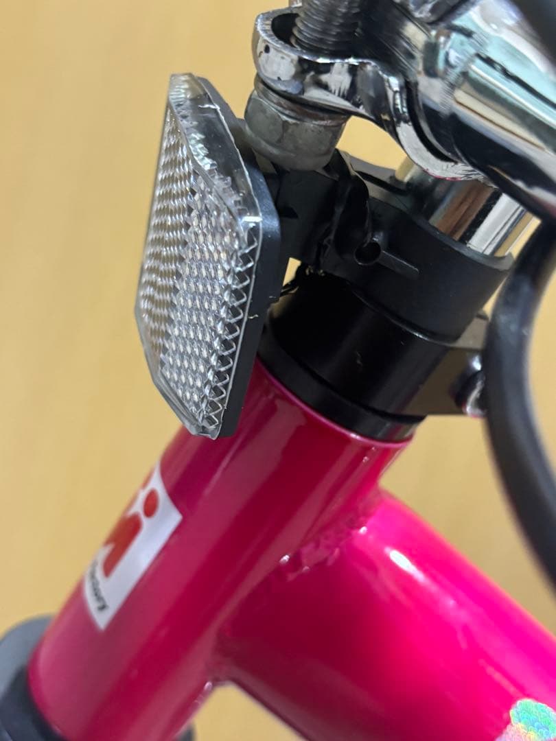 へんしんバイク2 12インチ ピンク スタンド付