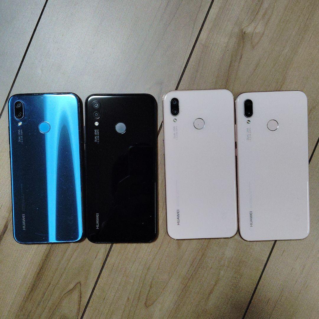 Huawei スマートフォン 4台セット