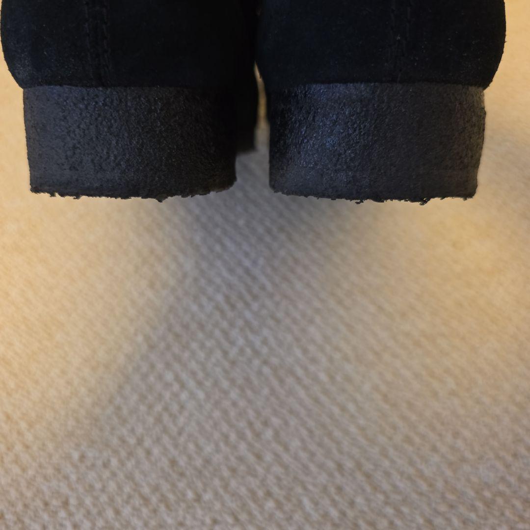 専用 Clarks クラークス ワラビー 黒 スエード