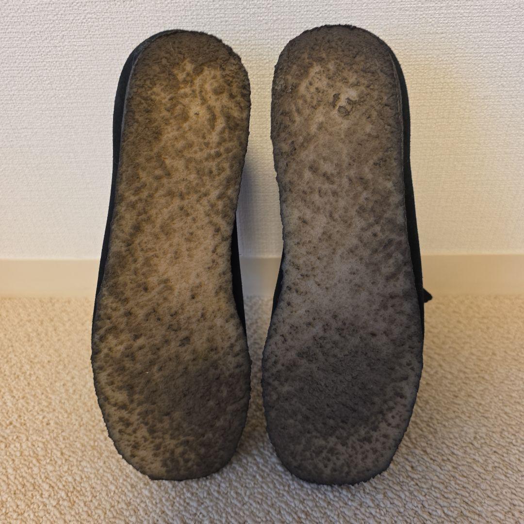 専用 Clarks クラークス ワラビー 黒 スエード
