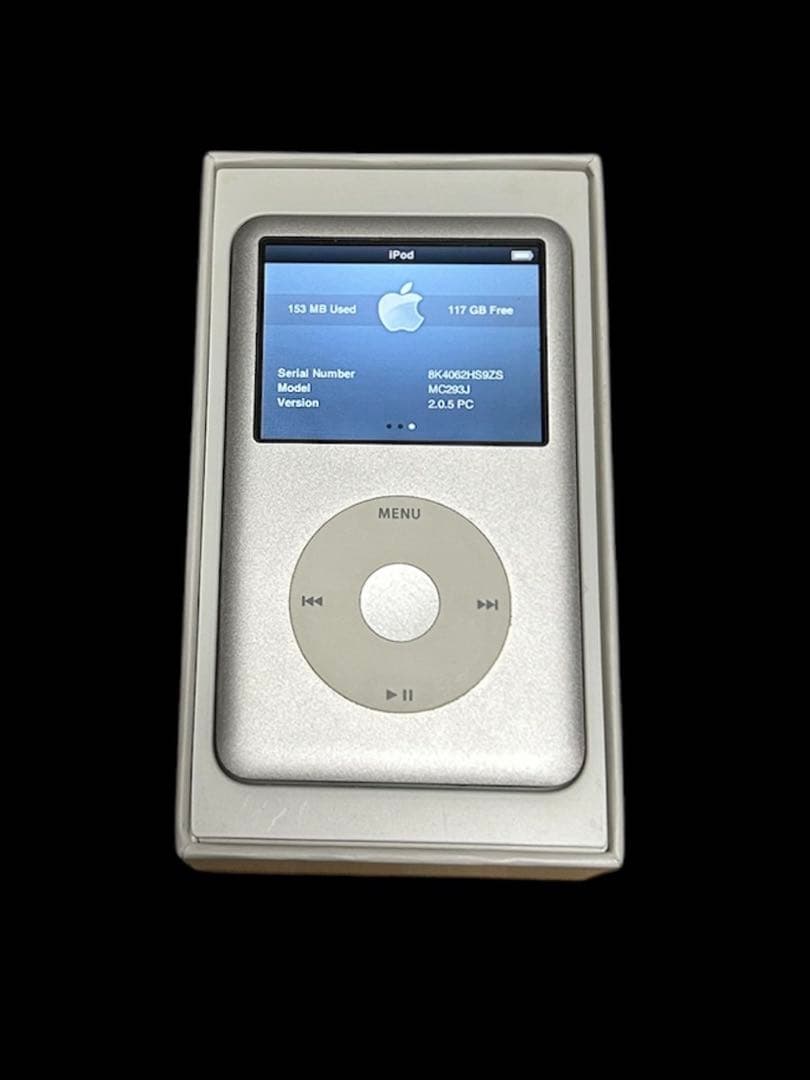 美品★ 第6世代 iPod classic SSD128GB交換 純正付属品