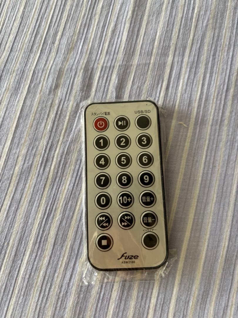 fuze スピーカー ASW2100 MP3プレーヤー機能付き