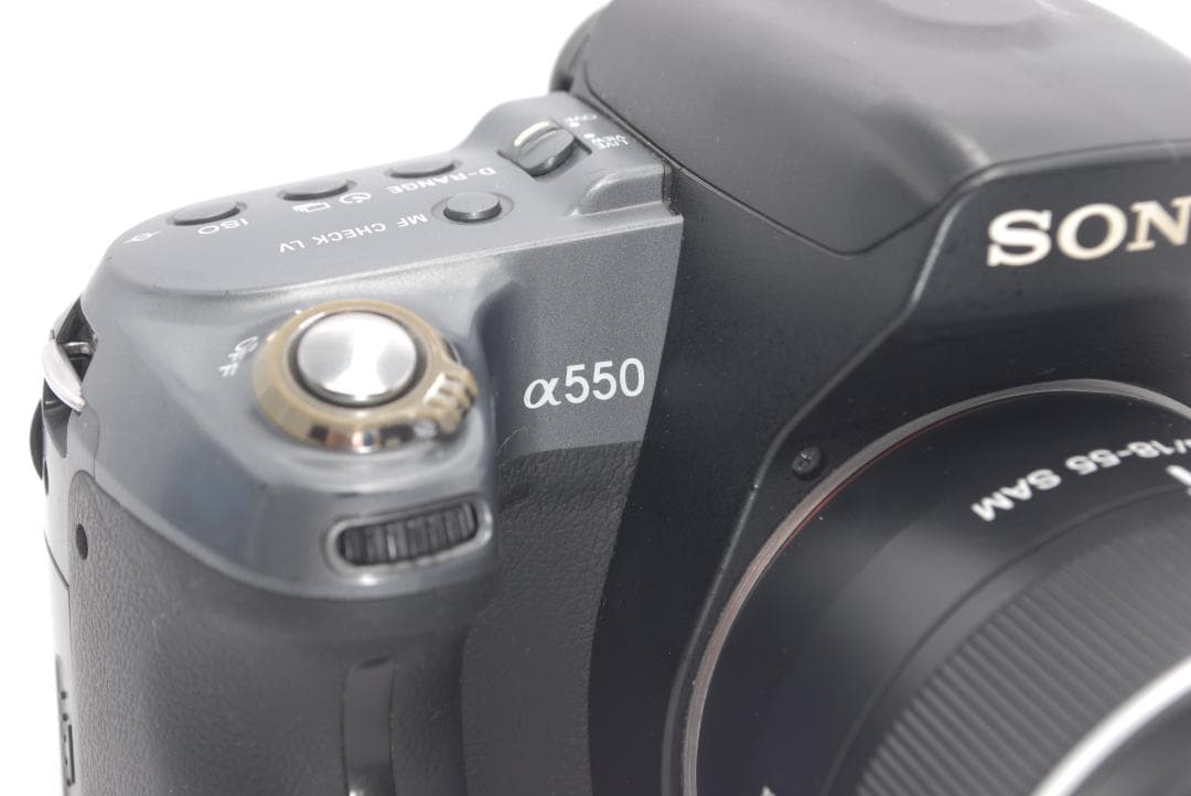 ✨操作簡単✨SONY α550✨スナップに最適✨チルト式液晶✨初心者向け✨一眼✨