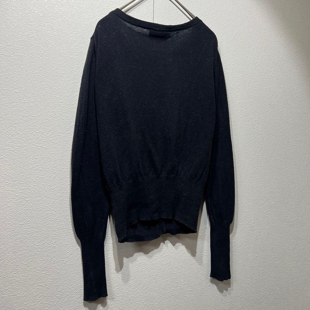 希少 ヴィヴィアンウエストウッドレッドレーベル オーブ刺繍 総柄 カーディガン